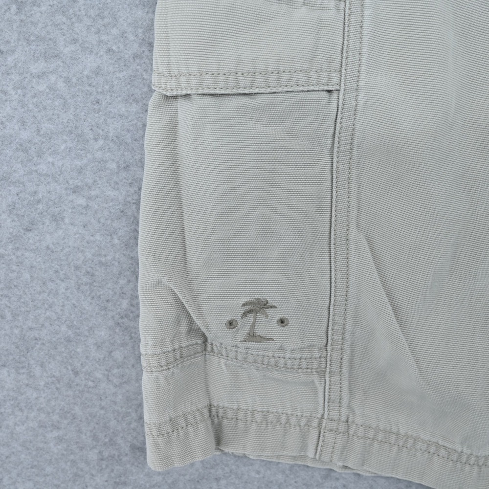 Tommy Bahama Key Grip Cargo Shorts 38 Gray Tencel Coastal Resort Casual Utility - Picture 12 of 16
